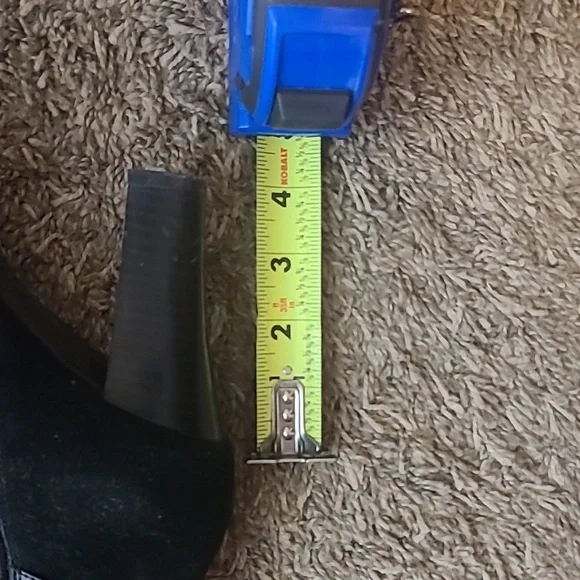 Chaps Candence Black Suede Leather Boots - Picture 7 of 10